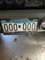 Black License Plate Screws