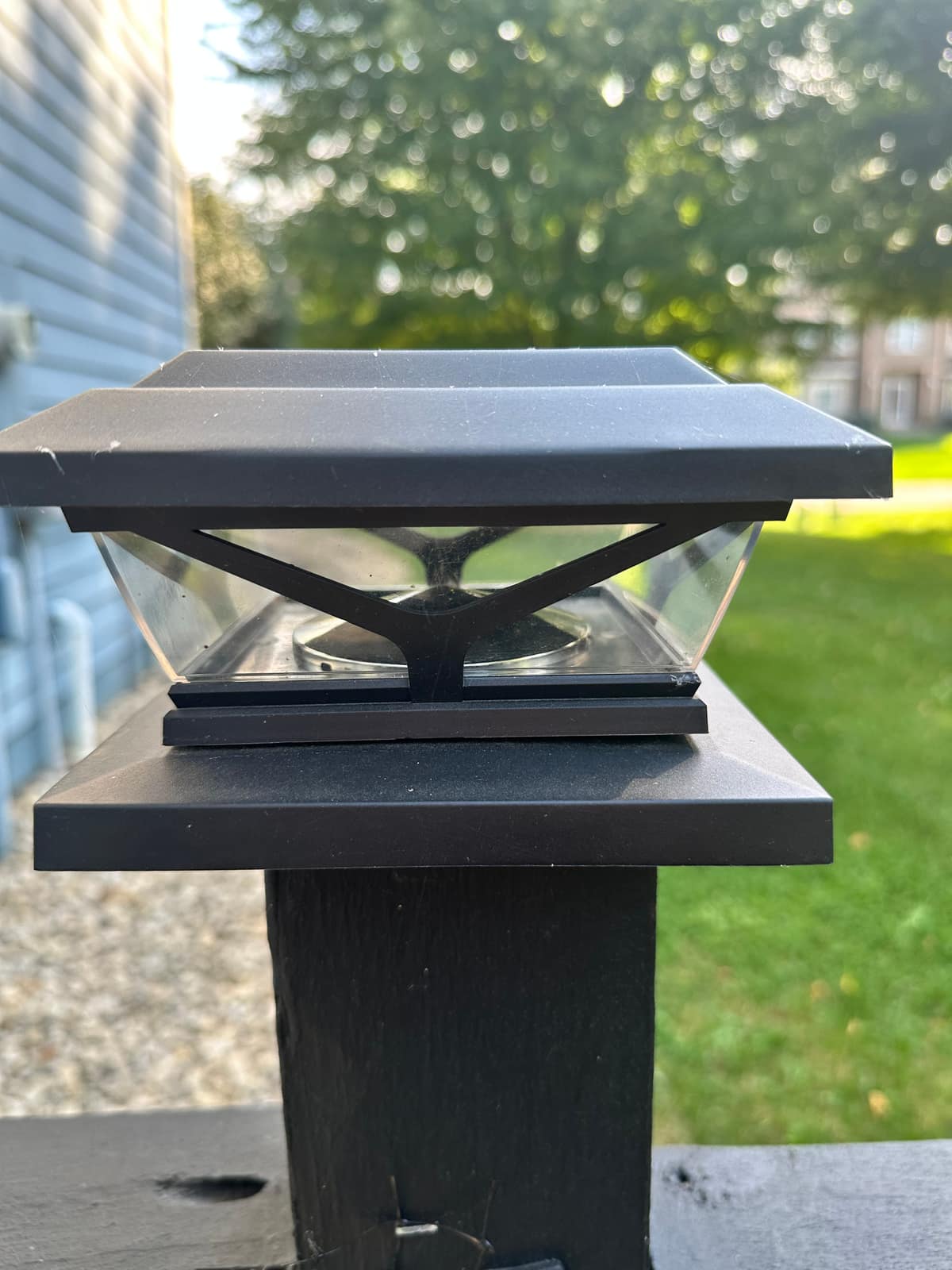 Home Zone Living Solar Post Cap Lights