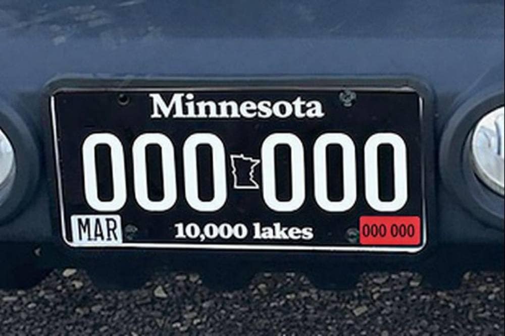 Silicone License Plate Frames